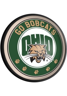 The Fan-Brand Ohio Bobcats Round Slimline Lighted Sign