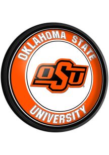 The Fan-Brand Oklahoma State Cowboys Round Slimline Lighted Sign