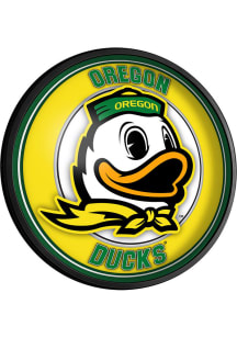 The Fan-Brand Oregon Ducks Mascot Round Slimline Lighted Sign