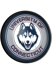 UConn Huskies Round Slimline Lighted Sign