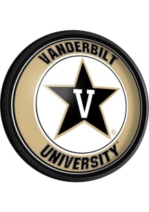 The Fan-Brand Vanderbilt Commodores Round Slimline Lighted Sign