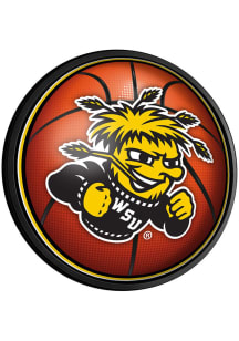 The Fan-Brand Wichita State Shockers Basketball Round Slimline Lighted Sign