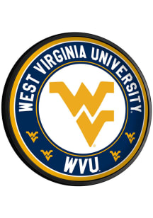 The Fan-Brand West Virginia Mountaineers Round Slimline Lighted Sign
