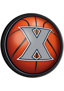 The Fan-Brand Xavier Musketeers Basketball Round Slimline Lighted Sign