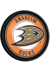 The Fan-Brand Anaheim Ducks Round Slimline Lighted Sign