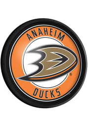 Anaheim Ducks Round Slimline Lighted Sign