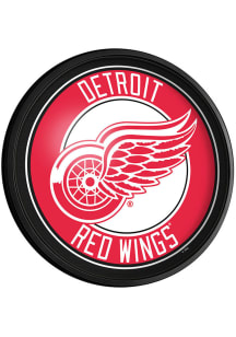The Fan-Brand Detroit Red Wings Round Slimline Lighted Sign