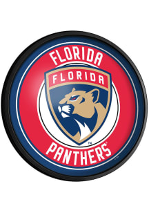 The Fan-Brand Florida Panthers Round Slimline Lighted Sign