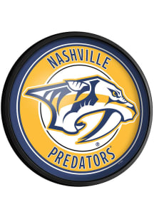 The Fan-Brand Nashville Predators Round Slimline Lighted Sign