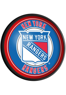 The Fan-Brand New York Rangers Round Slimline Lighted Sign