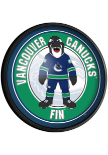 The Fan-Brand Vancouver Canucks Fin Round Slimline Lighted Sign