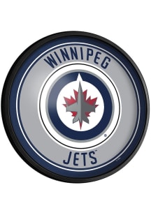 The Fan-Brand Winnipeg Jets Round Slimline Lighted Sign