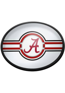 The Fan-Brand Alabama Crimson Tide Oval Slimline Lighted Sign