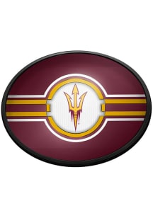 The Fan-Brand Arizona State Sun Devils Oval Slimline Lighted Sign