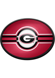 Georgia Bulldogs Oval Slimline Lighted Sign