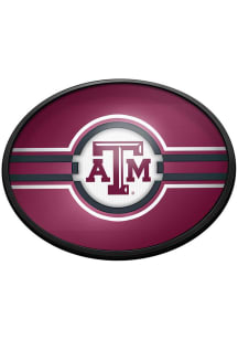 The Fan-Brand Texas A&amp;M Aggies Oval Slimline Lighted Sign