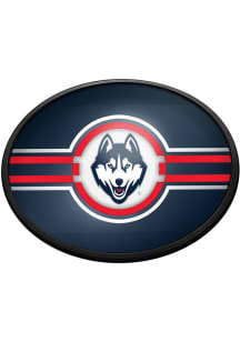The Fan-Brand UConn Huskies Oval Slimline Lighted Sign