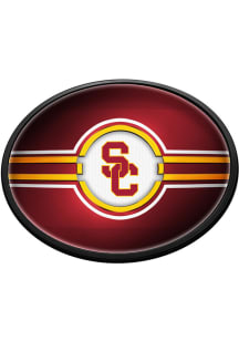 The Fan-Brand USC Trojans SC Oval Slimline Lighted Sign