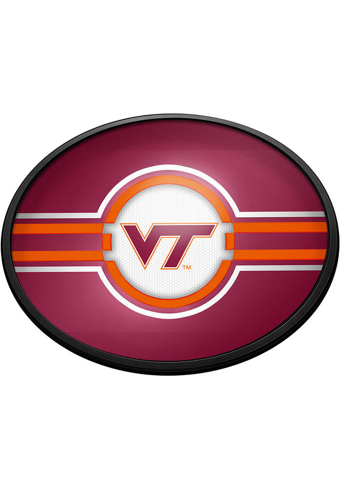 Virginia Tech Hokies Oval Slimline Lighted Sign