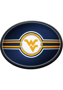 The Fan-Brand West Virginia Mountaineers Oval Slimline Lighted Sign
