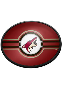 The Fan-Brand Arizona Coyotes Oval Slimline Lighted Sign
