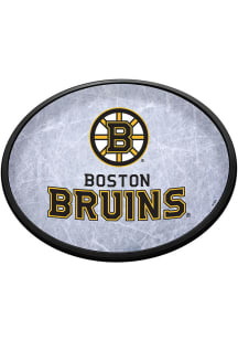 The Fan-Brand Boston Bruins Ice Rink Oval Slimline Lighted Sign