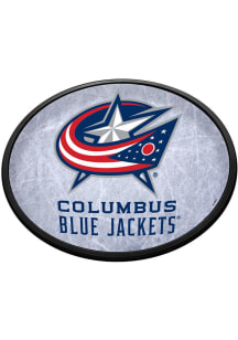 The Fan-Brand Columbus Blue Jackets Ice Rink Oval Slimline Lighted Sign