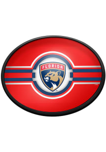The Fan-Brand Florida Panthers Oval Slimline Lighted Sign