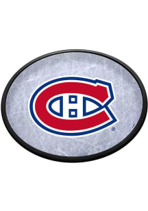 The Fan-Brand Montreal Canadiens Ice Rink Oval Slimline Lighted Sign