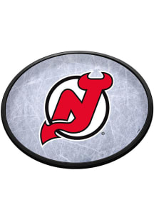 The Fan-Brand New Jersey Devils Ice Rink Oval Slimline Lighted Sign