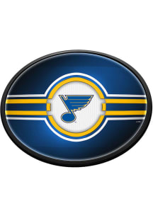 The Fan-Brand St Louis Blues Oval Slimline Lighted Sign