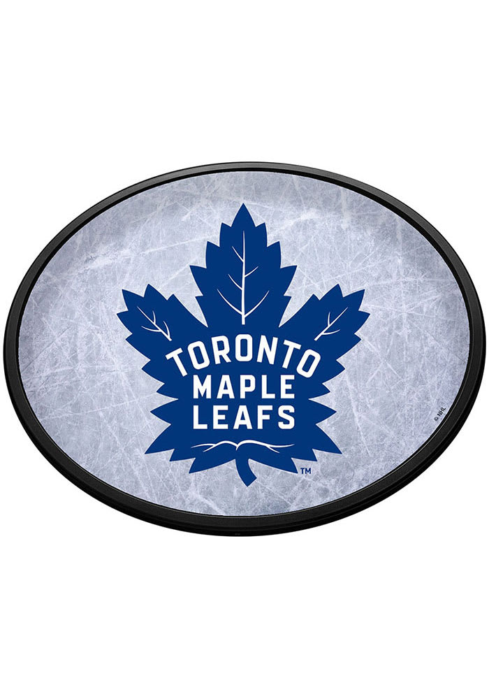 Toronto Maple Leafs Ice Rink Oval Slimline Lighted Sign