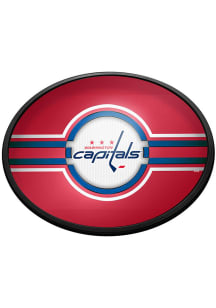 The Fan-Brand Washington Capitals Oval Slimline Lighted Sign