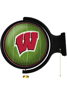 The Fan-Brand Wisconsin Badgers On the 50 Rotating Lighted Wall Sign