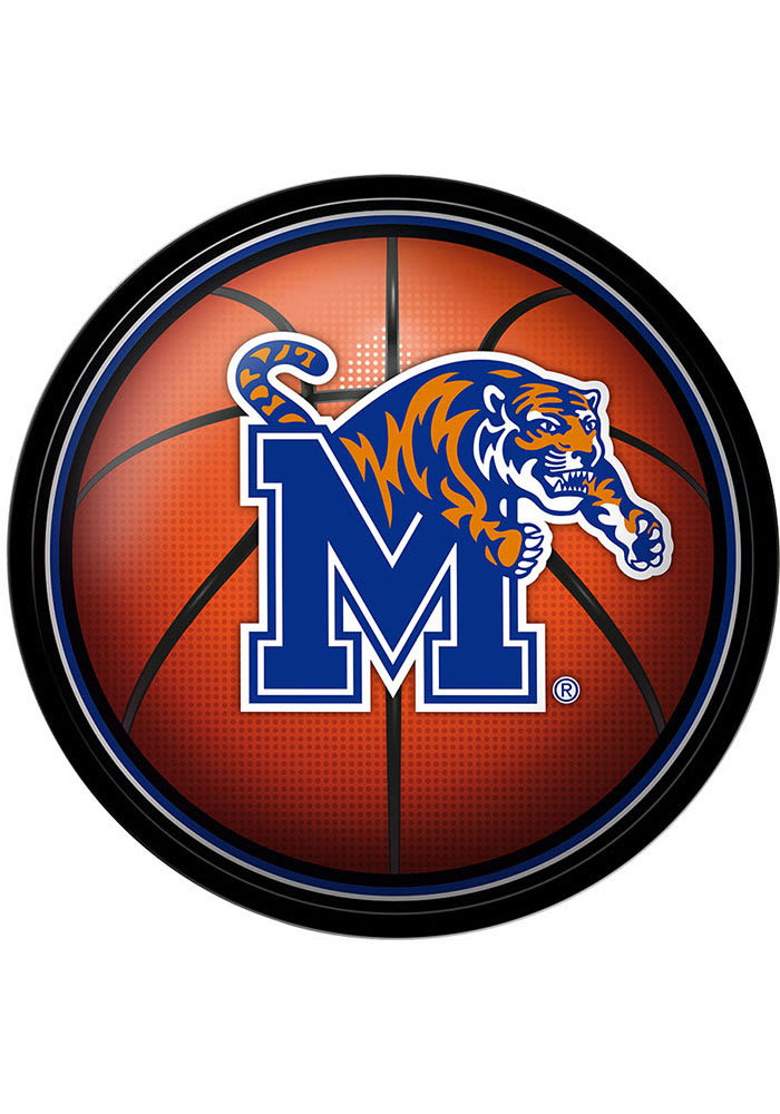Memphis Tigers Basketball Modern Disc Sign