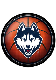 The Fan-Brand UConn Huskies Basketball Modern Disc Sign