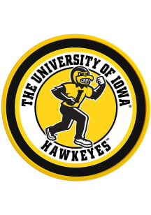 The Fan-Brand Iowa Hawkeyes Herky Round Modern Disc Sign
