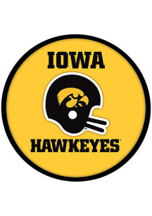 The Fan-Brand Iowa Hawkeyes Vintage Round Modern Disc Sign