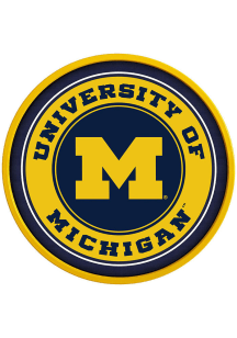 The Fan-Brand Michigan Wolverines Modern Disc Sign