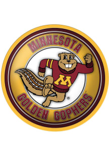 The Fan-Brand Minnesota Golden Gophers Mascot Modern Disc Sign
