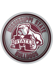 Mississippi State Bulldogs Mascot Modern Disc Sign