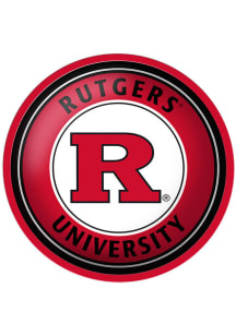The Fan-Brand Rutgers Scarlet Knights Modern Disc Sign