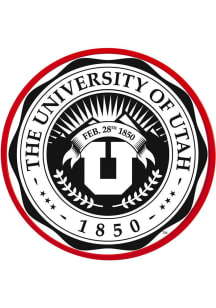 The Fan-Brand Utah Utes Seal Modern Disc Sign