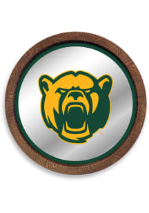 The Fan-Brand Baylor Bears Mascot Faux Barrel Top Mirrored Sign