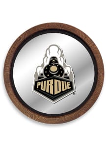 The Fan-Brand Purdue Boilermakers Special Faux Barrel Top Mirrored Sign