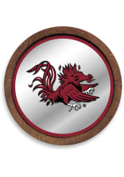South Carolina Gamecocks Mascot Faux Barrel Top Mirrored Sign