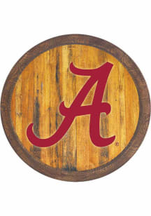 The Fan-Brand Alabama Crimson Tide Faux Barrel Top Sign