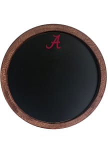 The Fan-Brand Alabama Crimson Tide Chalkboard Faux Barrel Top Sign