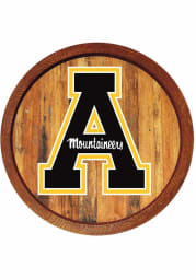 Appalachian State Mountaineers Faux Barrel Top Sign