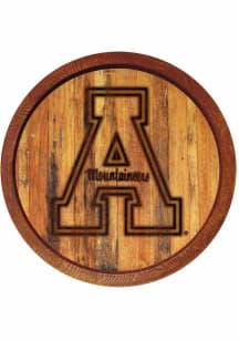 The Fan-Brand Appalachian State Mountaineers Branded Faux Barrel Top Sign